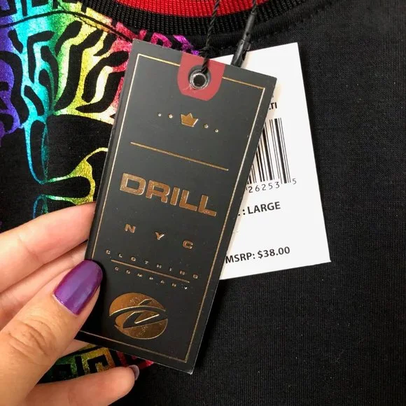 Drill NYC Rainbow Medusa Long Sleeved Shirt - Picture 5 of 6